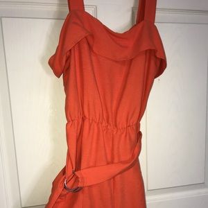 Orange romper!